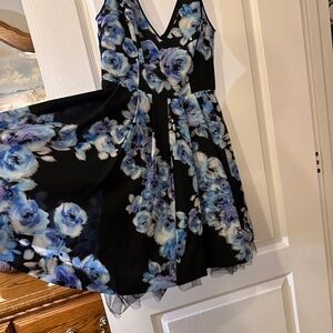 Floral flowing dress